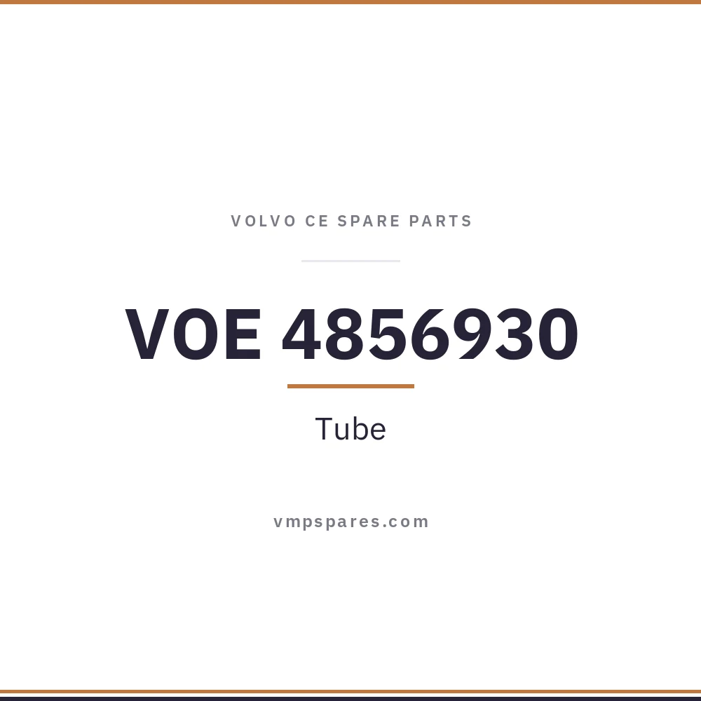 VOE 4856930 – Tube