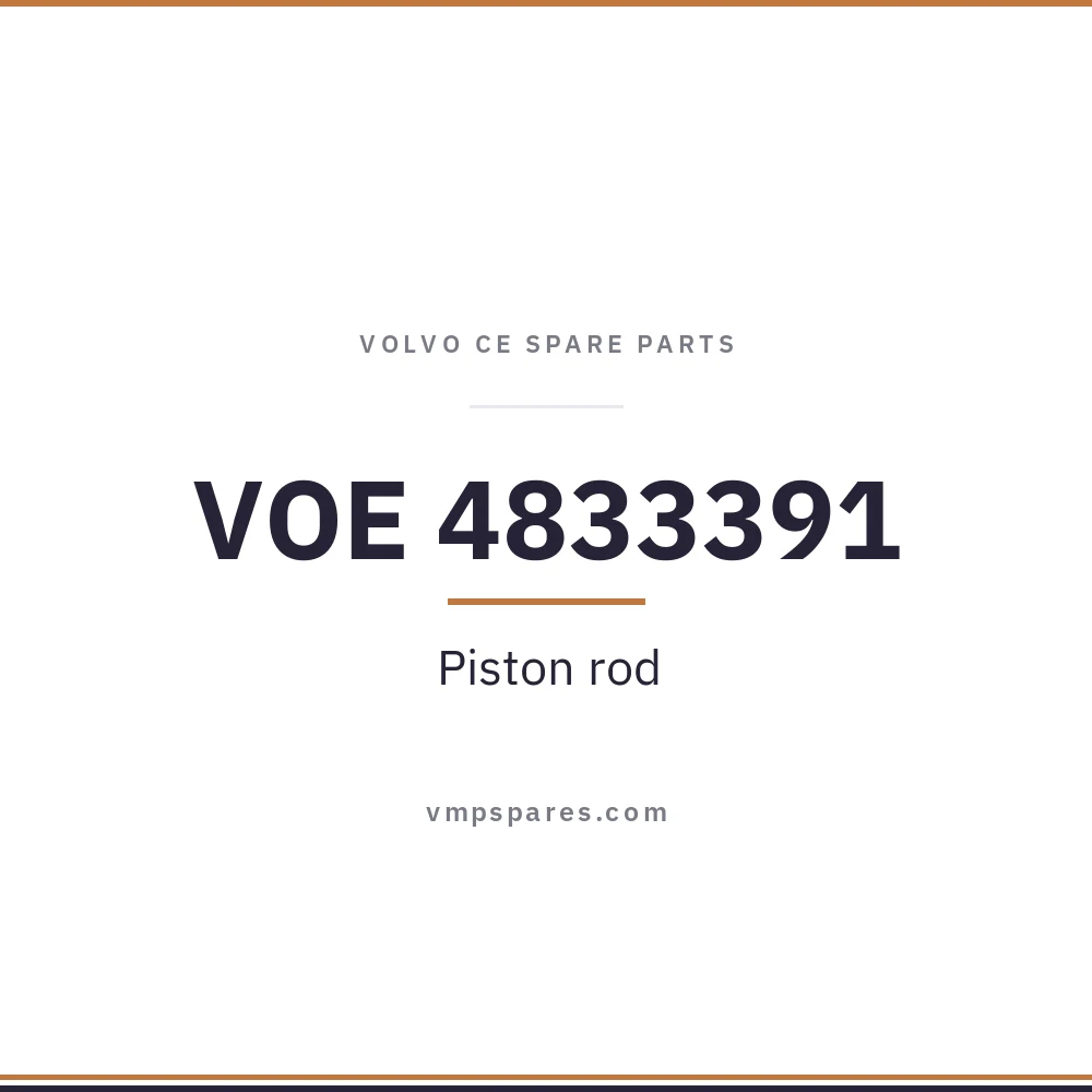 VOE 4833391 – Piston rod