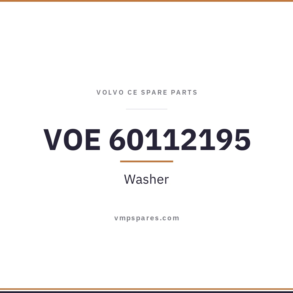 VOE 60112195 – Washer