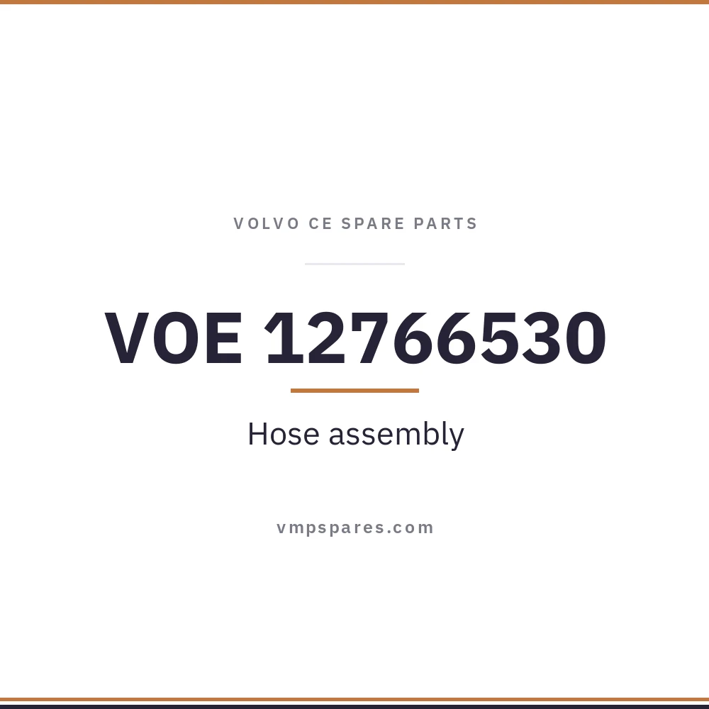 VOE 12766530 – Hose assembly