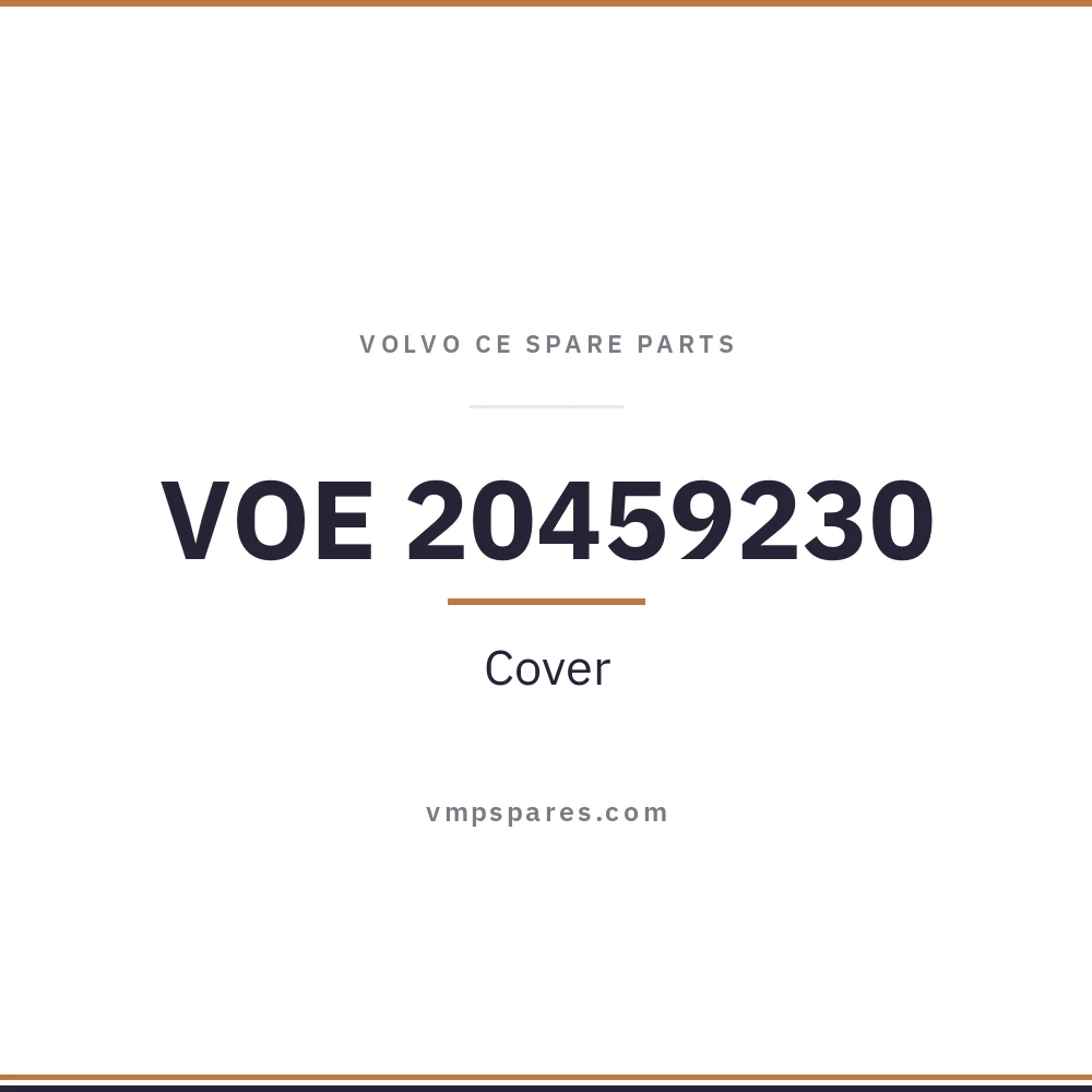 VOE 20459230 – Cover
