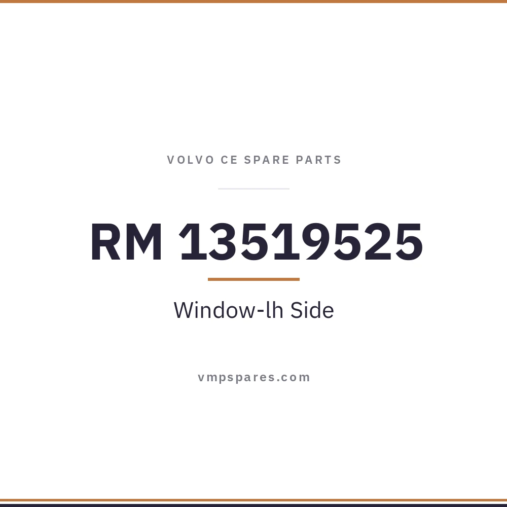 RM 13519525 – Window-lh Side
