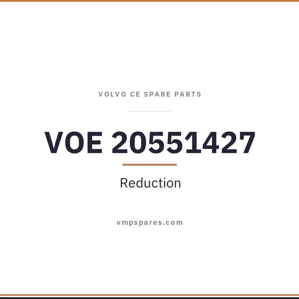 VOE 20551427 – Reduction