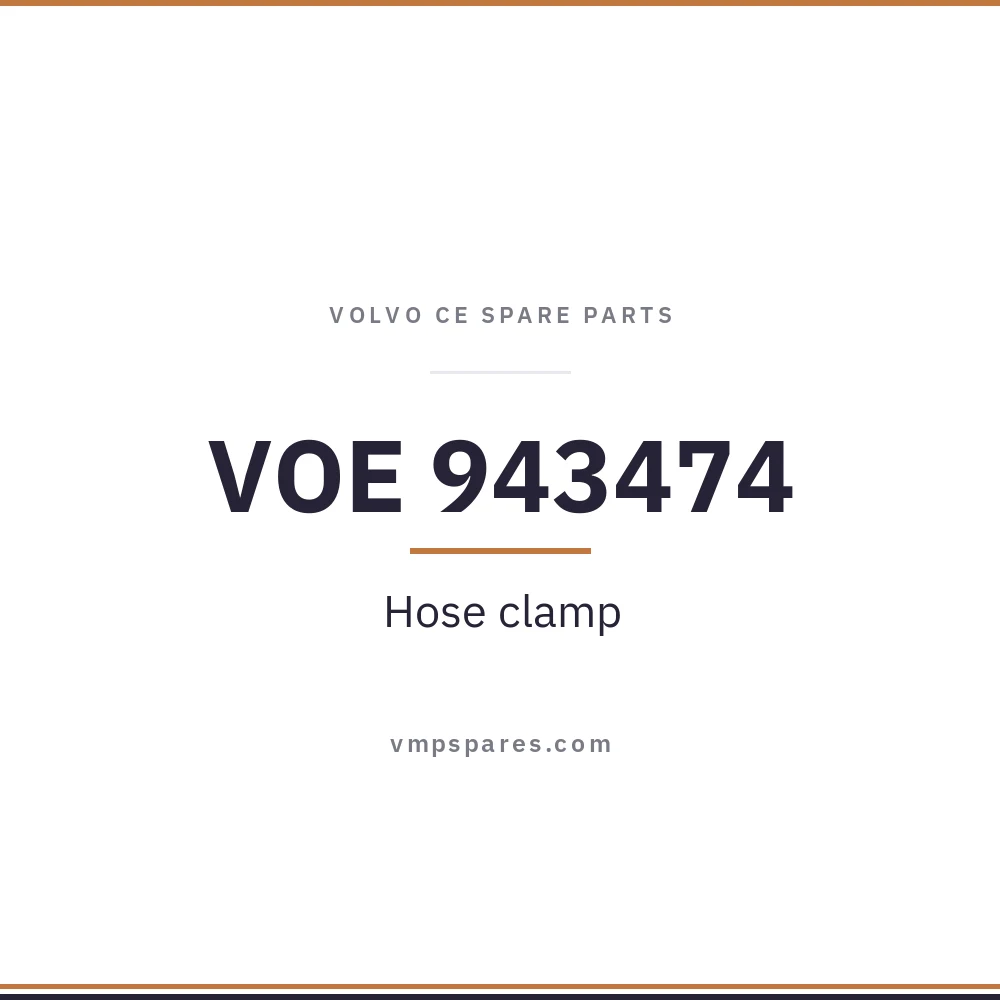 VOE 943474 – Hose clamp