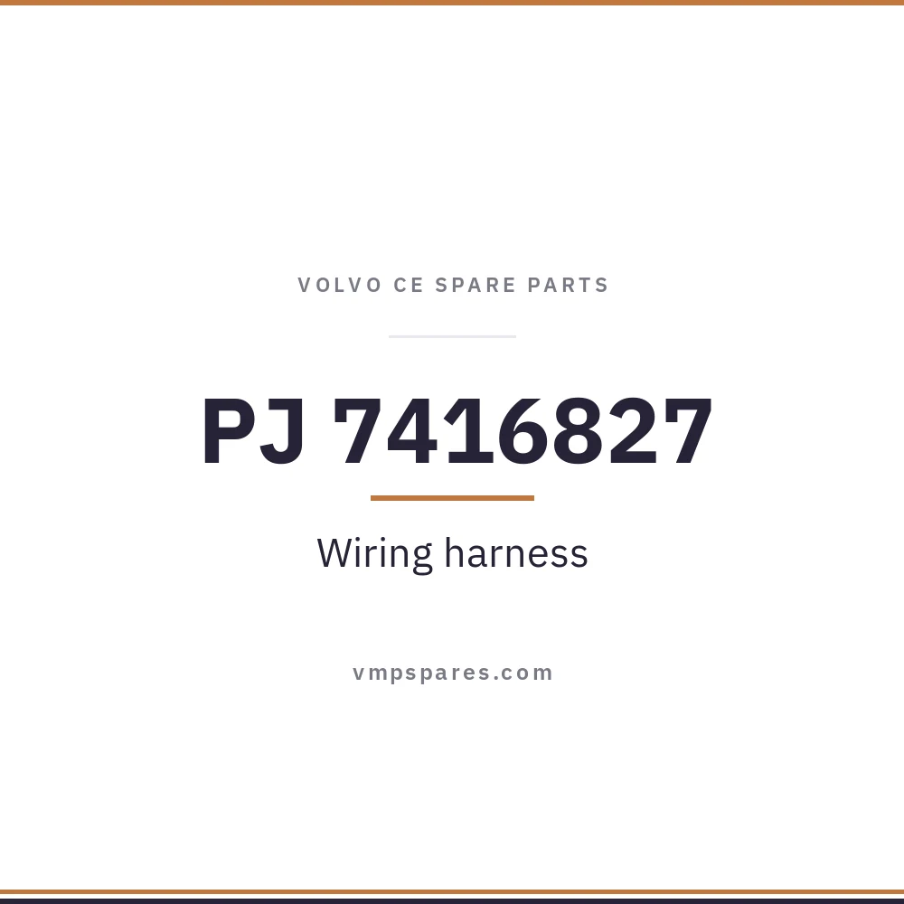 PJ 7416827 – Wiring harness