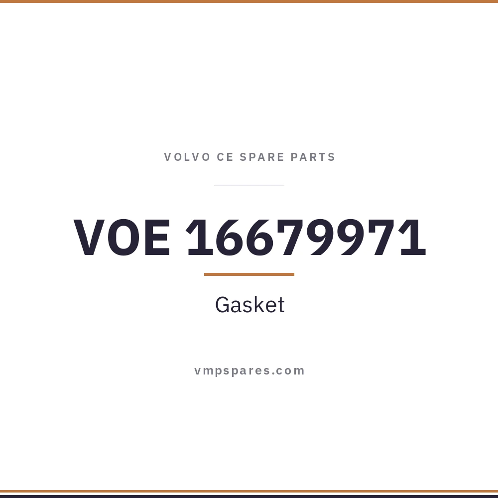 VOE 16679971 – Gasket