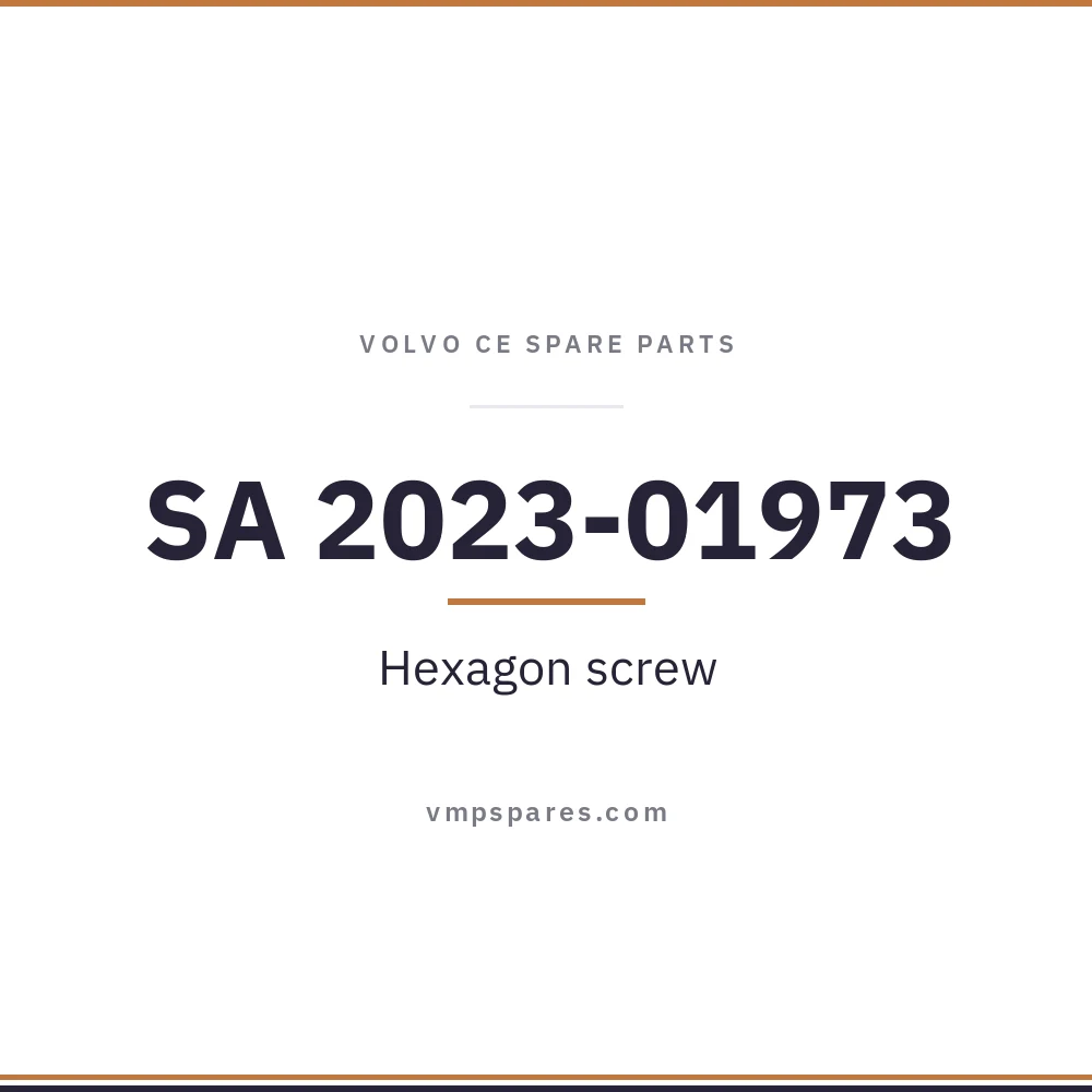 SA 2023-01973 – Hexagon screw