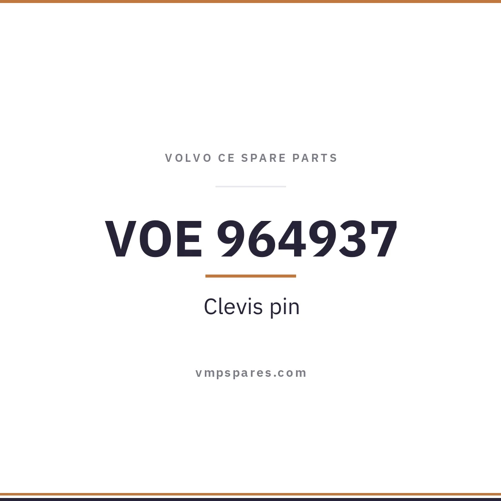 VOE 964937 – Clevis pin