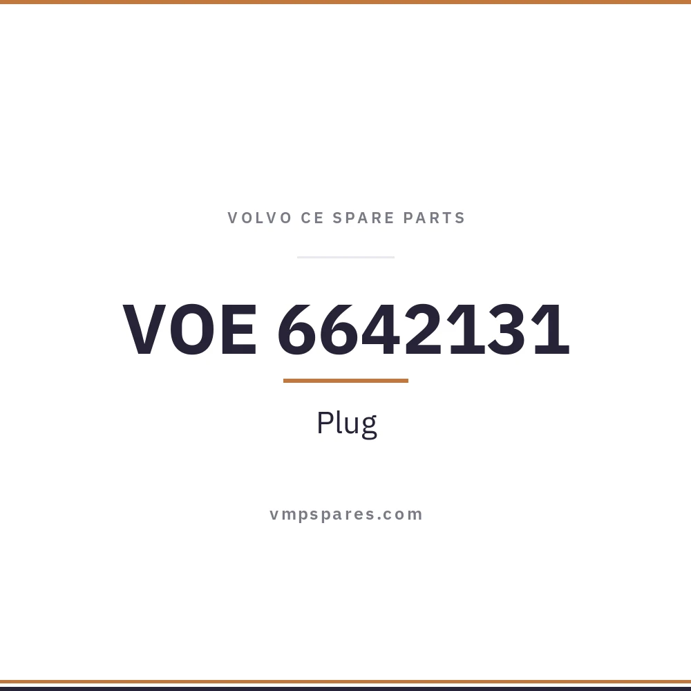 VOE 6642131 – Plug