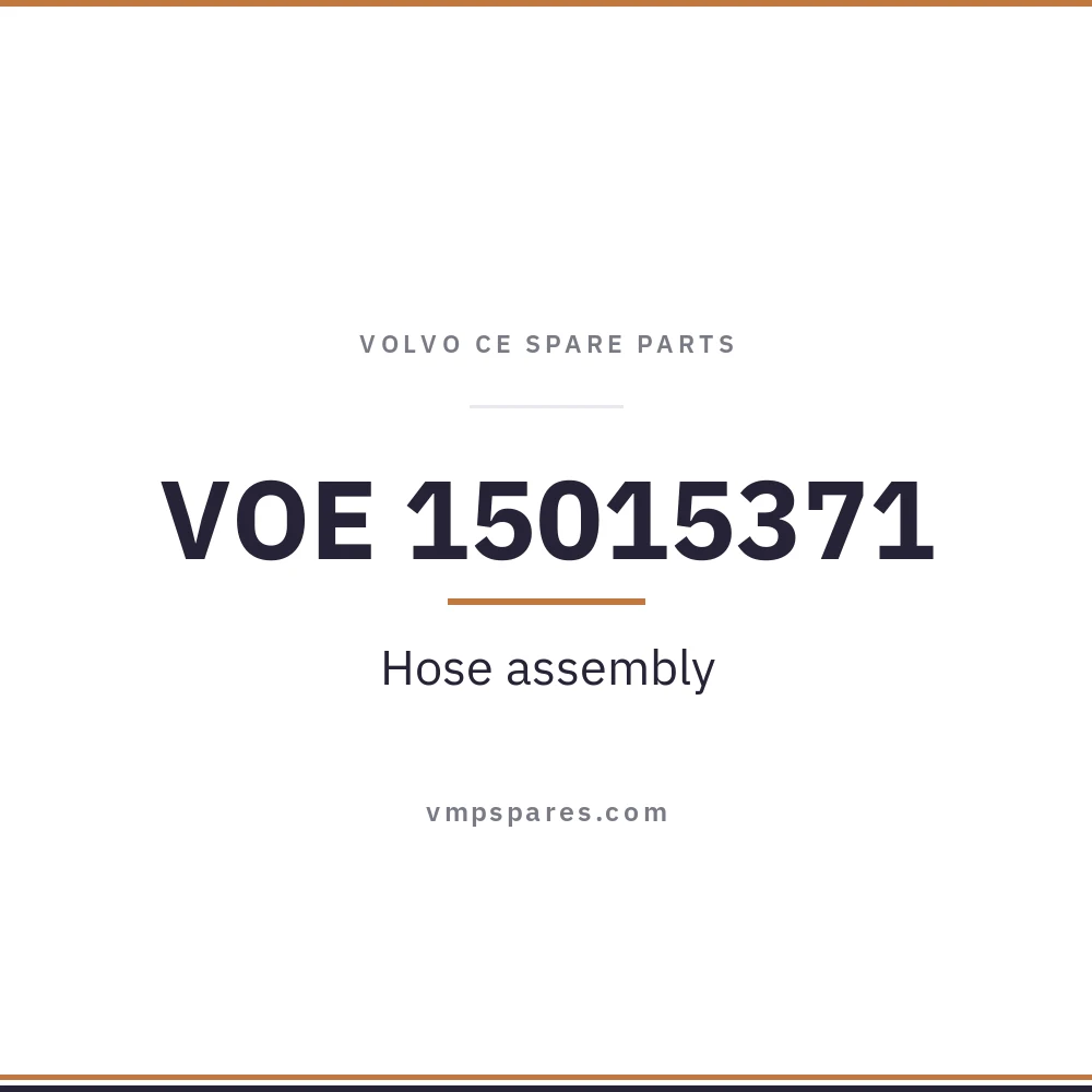 VOE 15015371 – Hose assembly