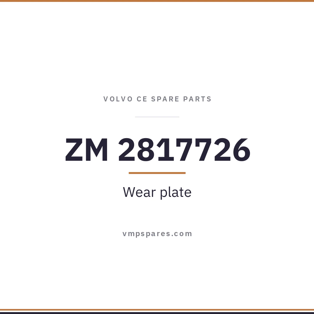 ZM 2817726 – Wear plate