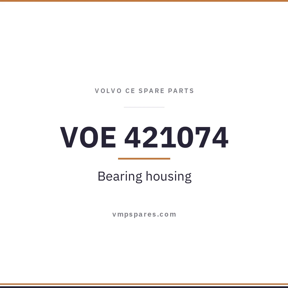 VOE 421074 – Bearing housing