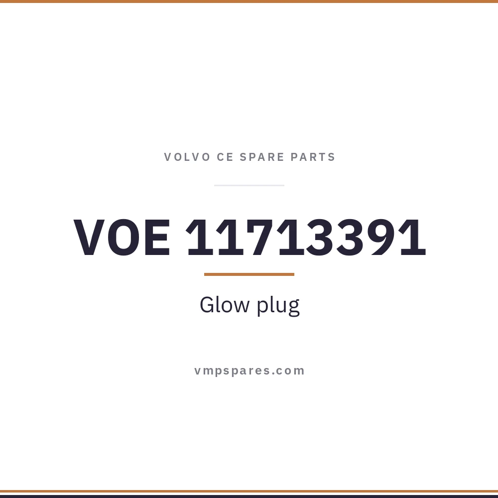 VOE 11713391 – Glow plug