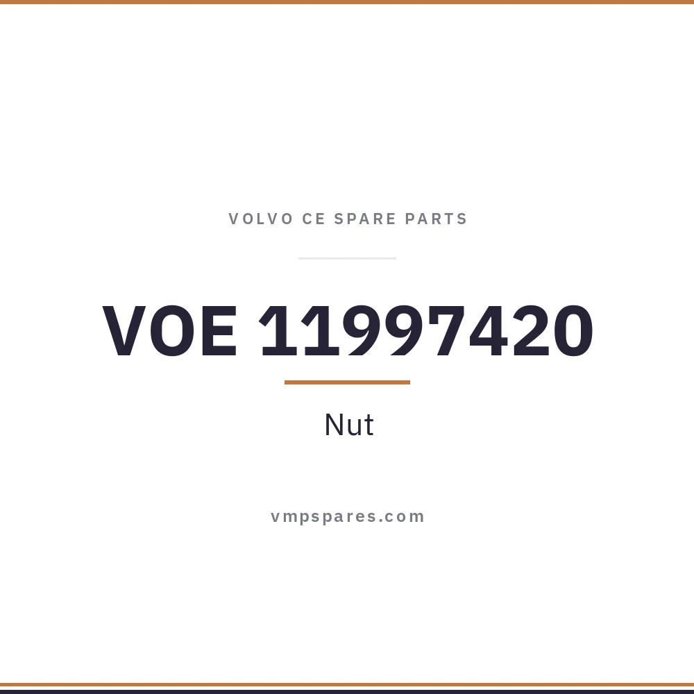 VOE 11997420 – Nut