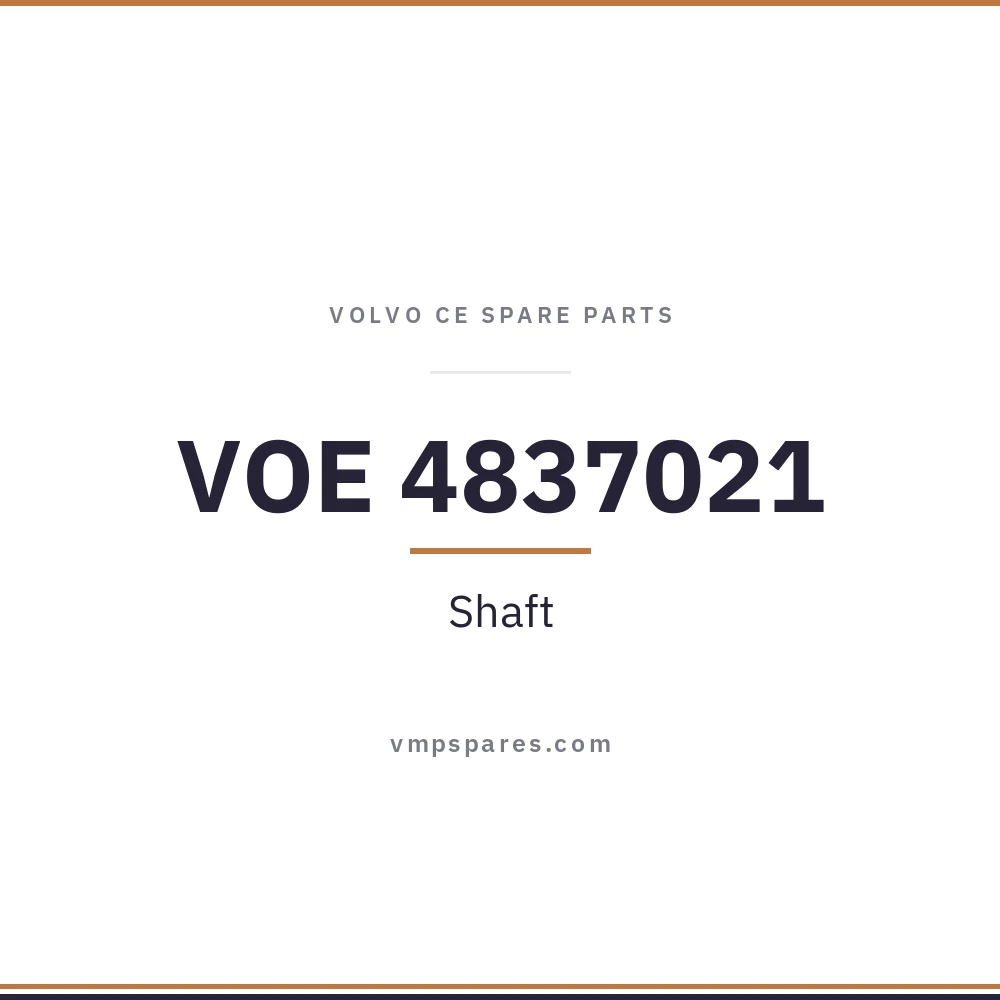 VOE 4837021 – Shaft