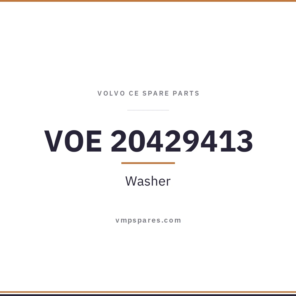 VOE 20429413 – Washer