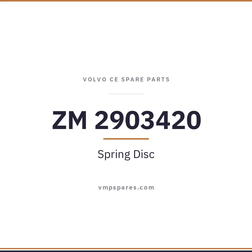ZM 2903420 – Spring Disc