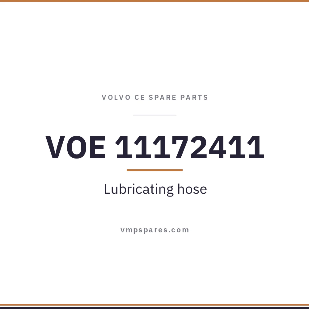 VOE 11172411 – Lubricating hose