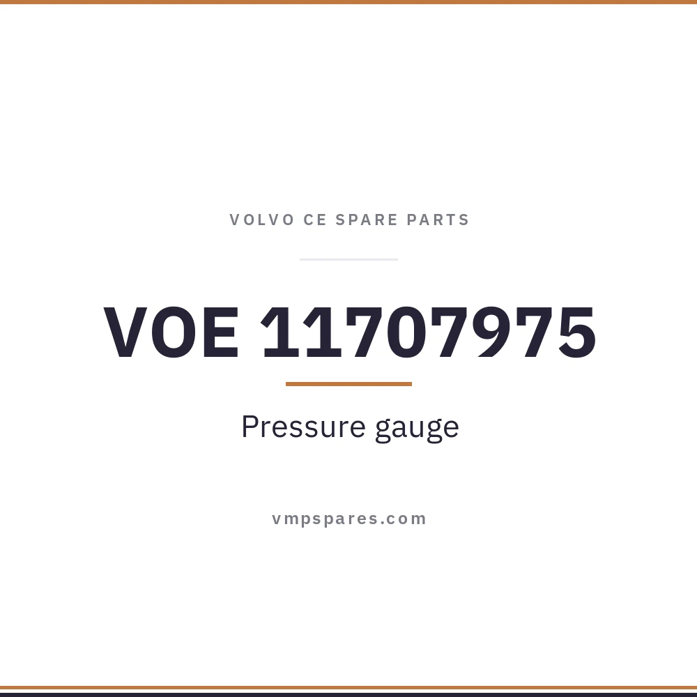 VOE 11707975 – Pressure gauge