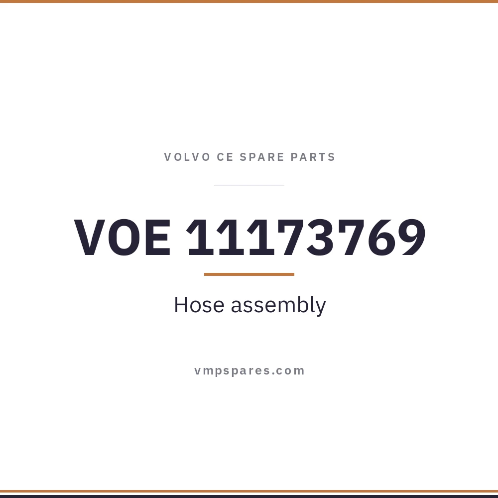 VOE 11173769 – Hose assembly