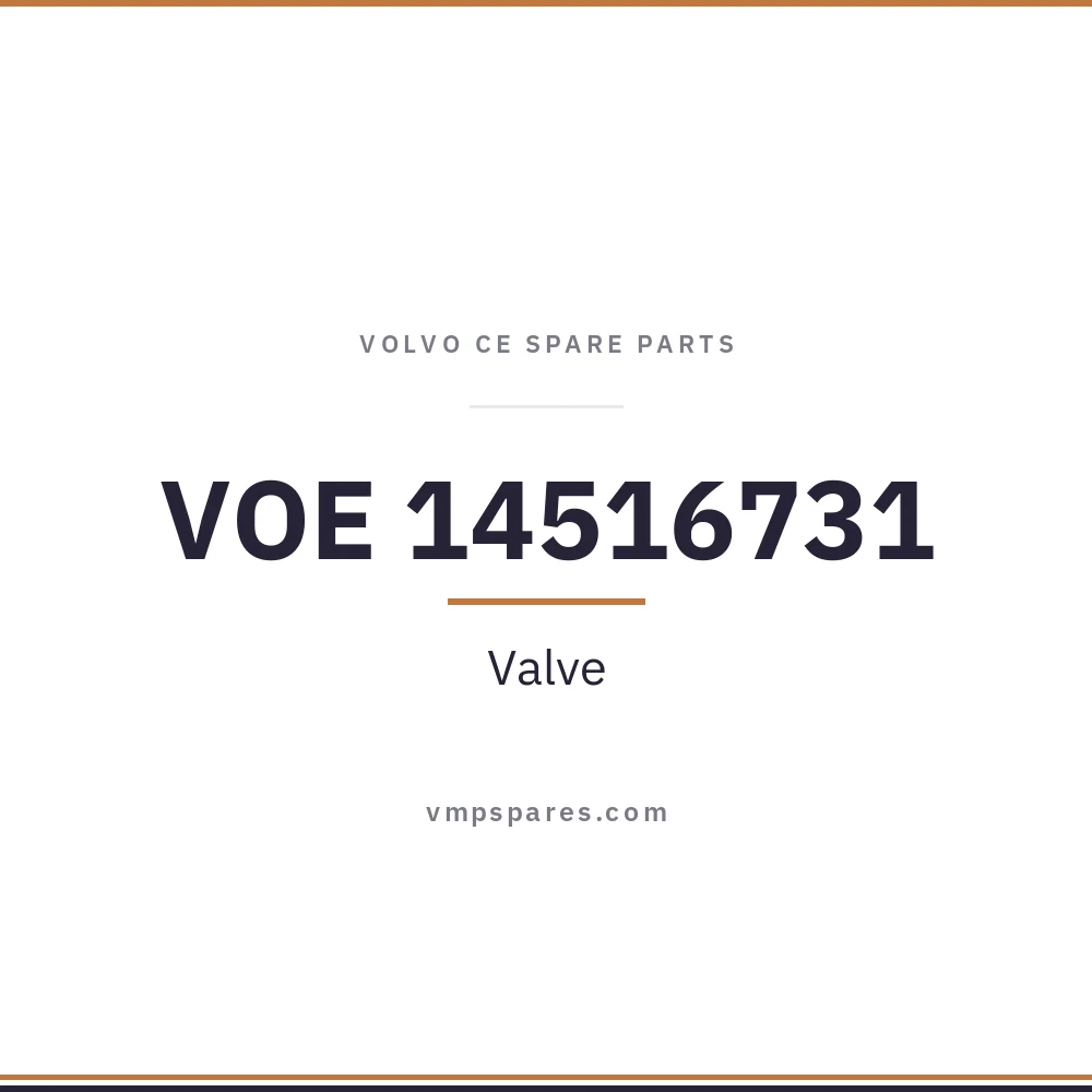 VOE 14516731 – Valve