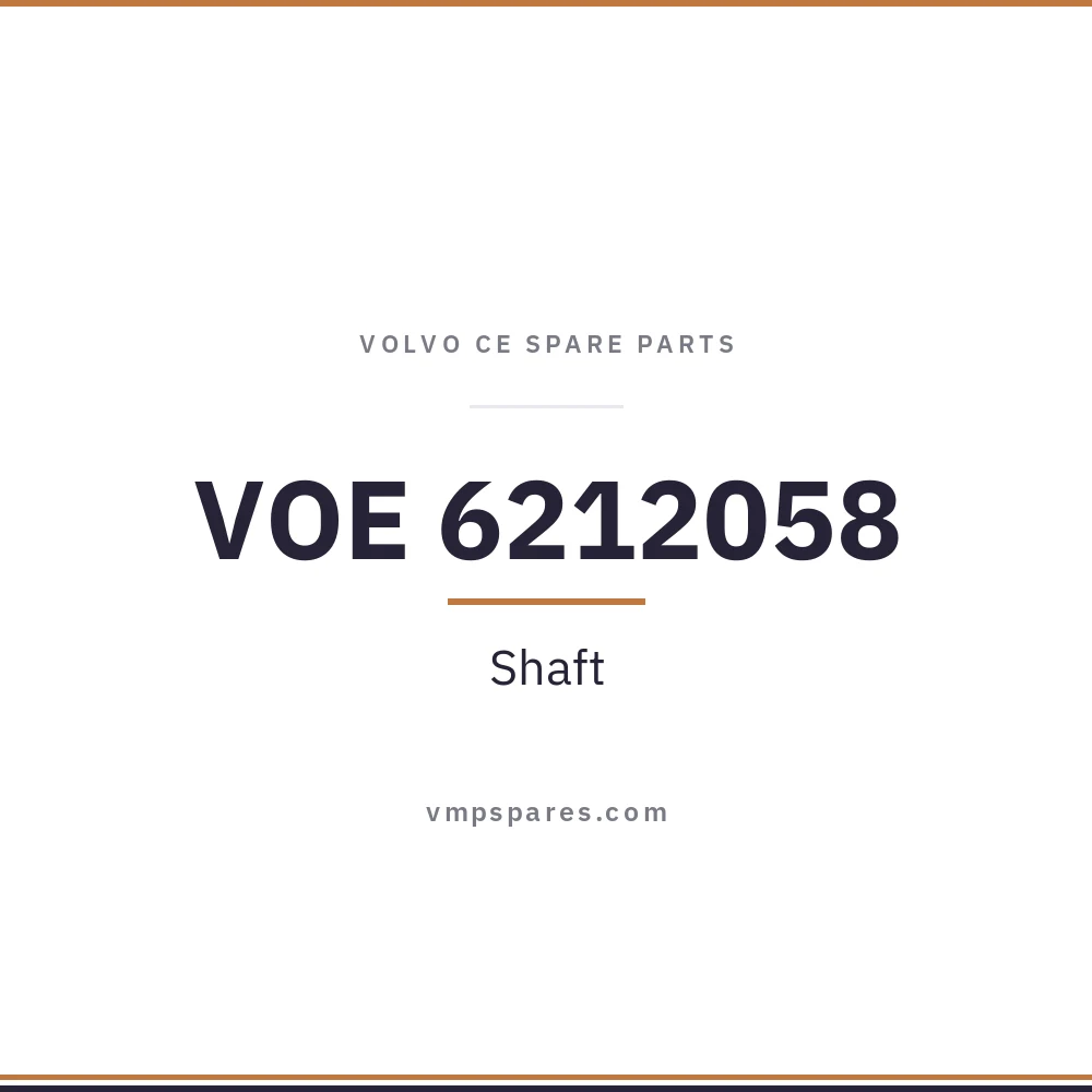 VOE 6212058 – Shaft