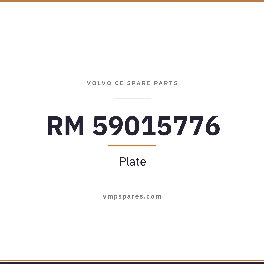 RM 59015776 – Plate