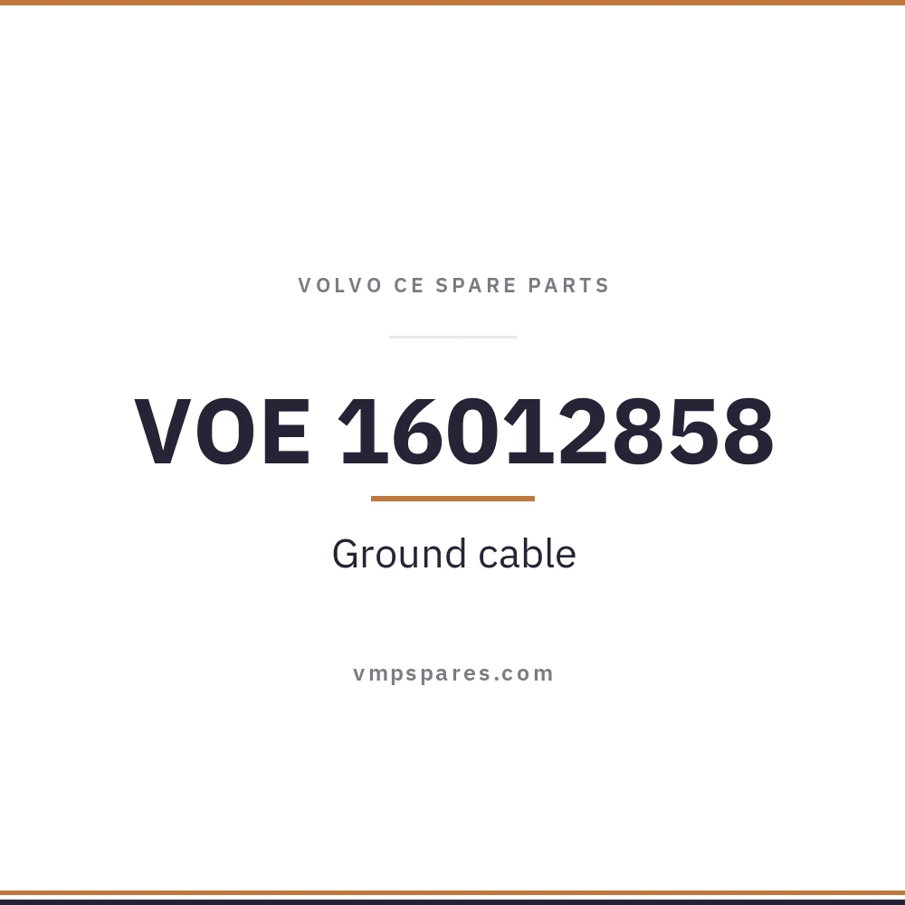 VOE 16012858 – Ground cable
