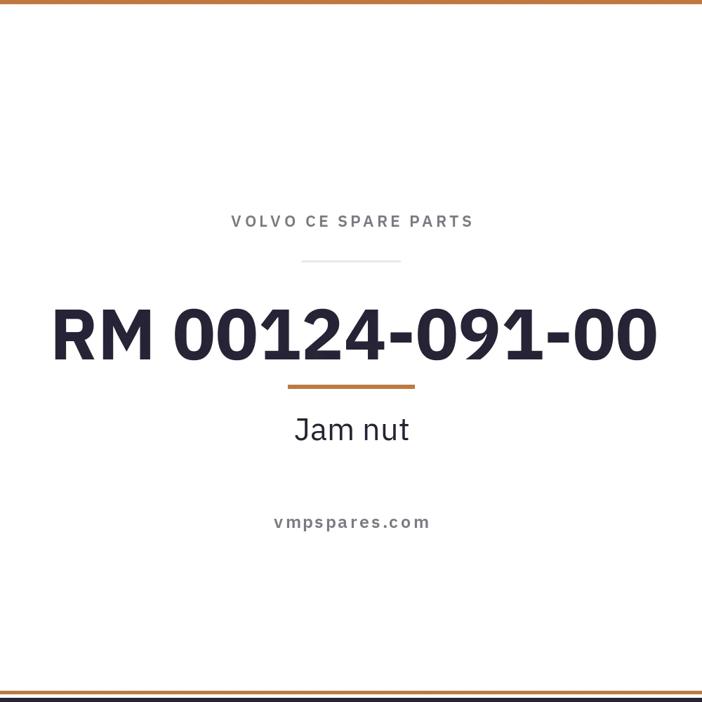 RM 00124-091-00 – Jam nut