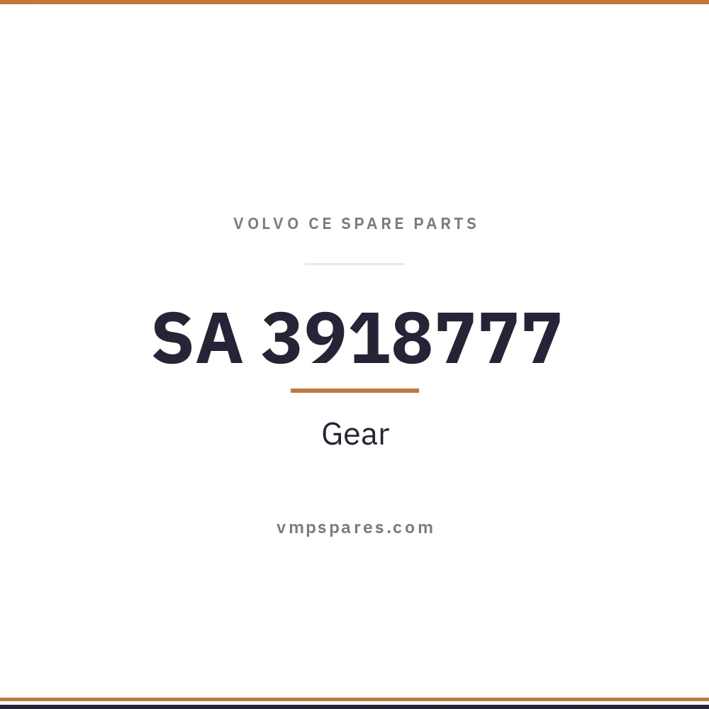 SA 3918777 – Gear