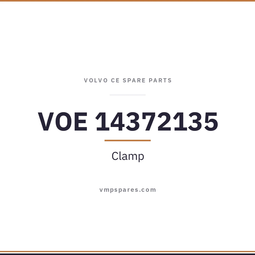 VOE 14372135 – Clamp