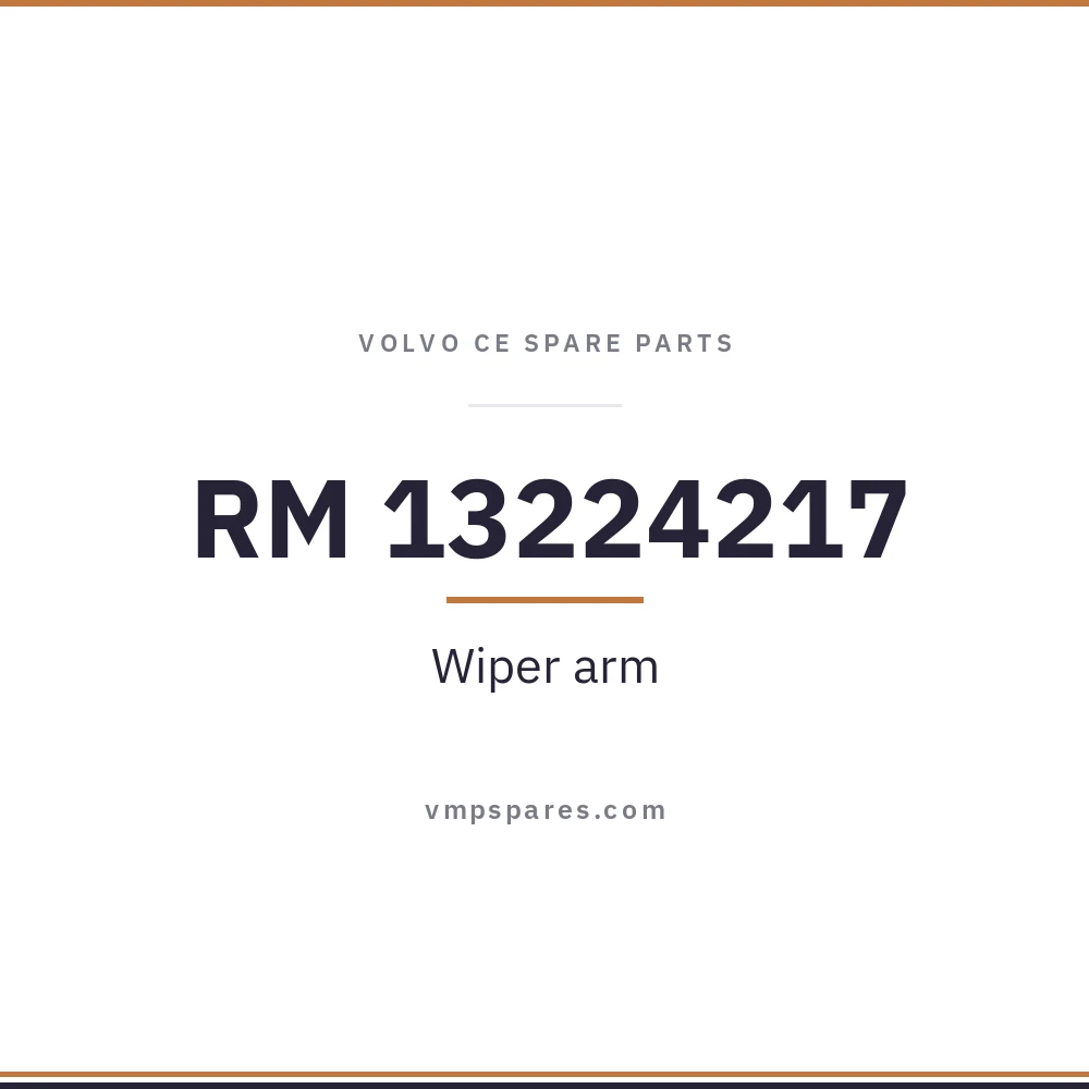 RM 13224217 – Wiper arm