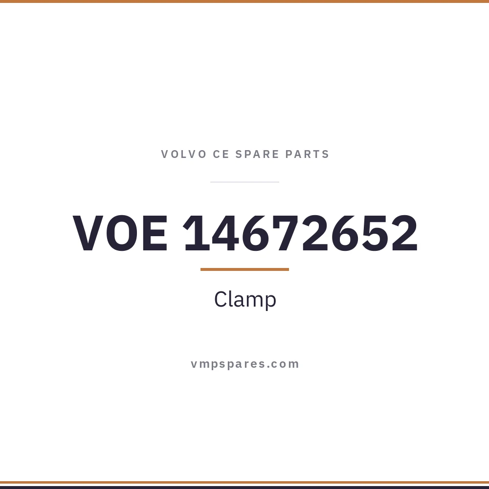 VOE 14672652 – Clamp