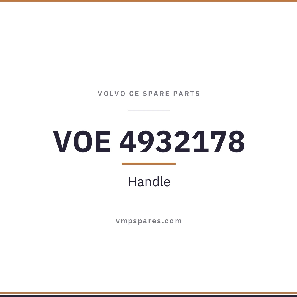 VOE 4932178 – Handle