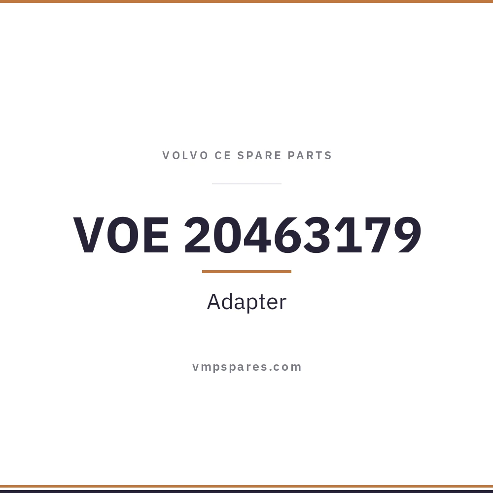 VOE 20463179 – Adapter