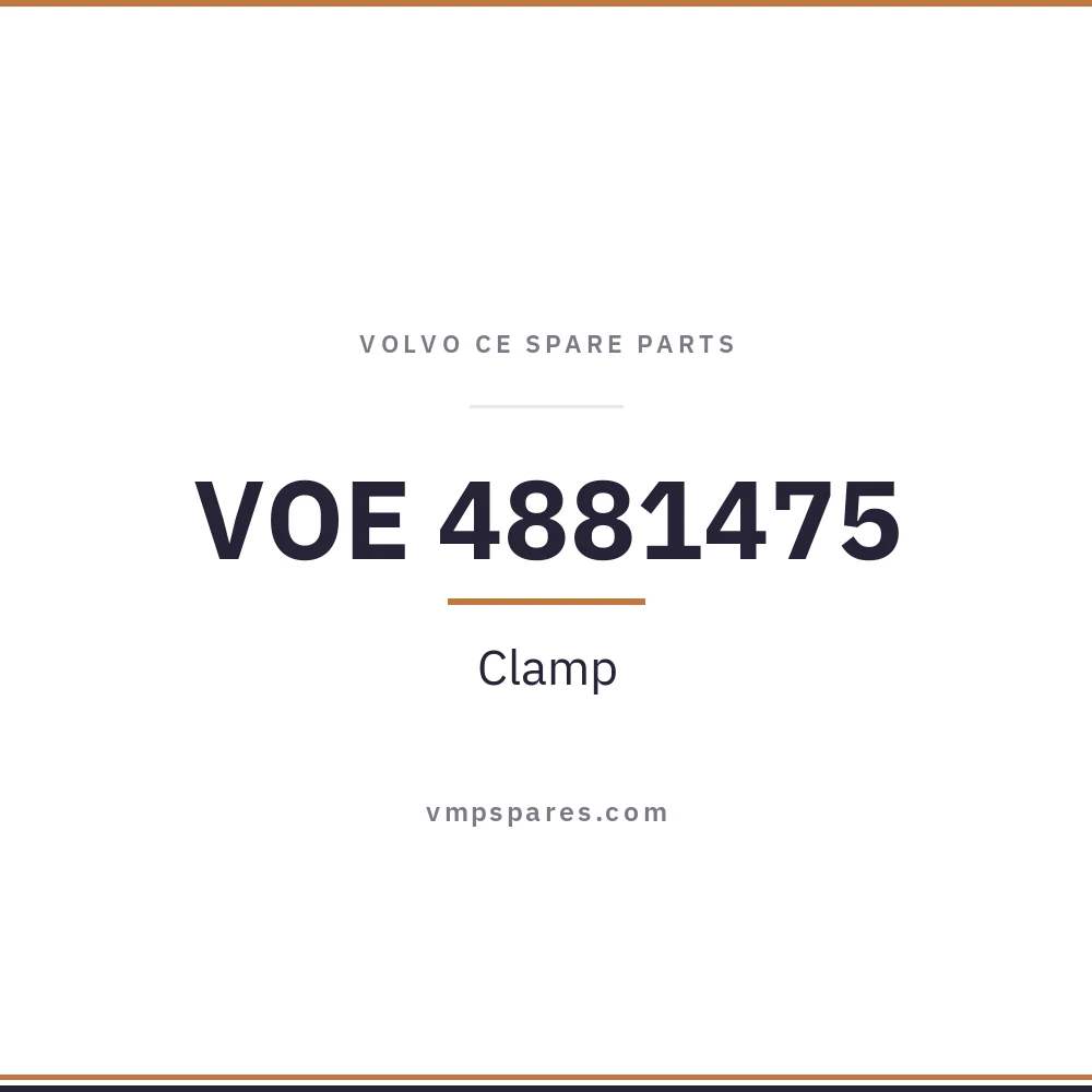 VOE 4881475 – Clamp
