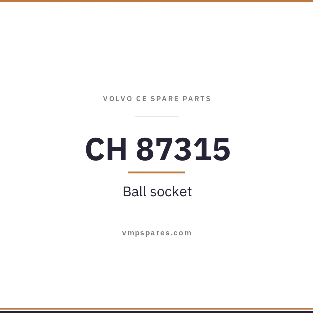 CH 87315 – Ball socket
