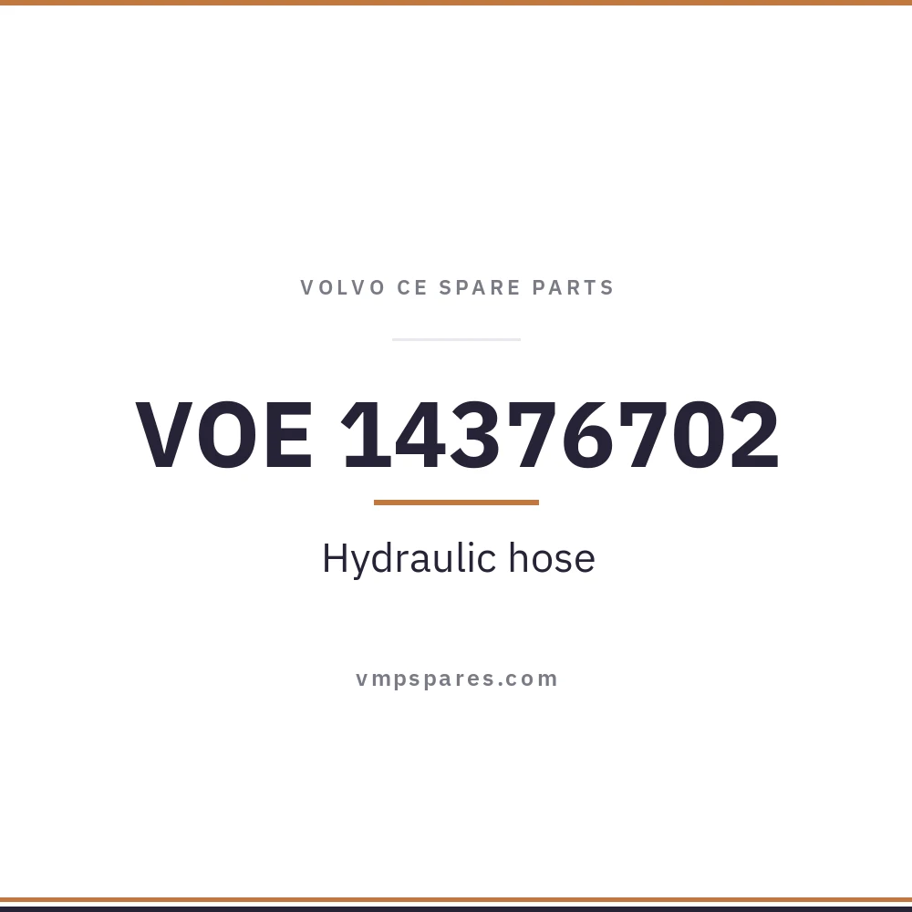 VOE 14376702 – Hydraulic hose