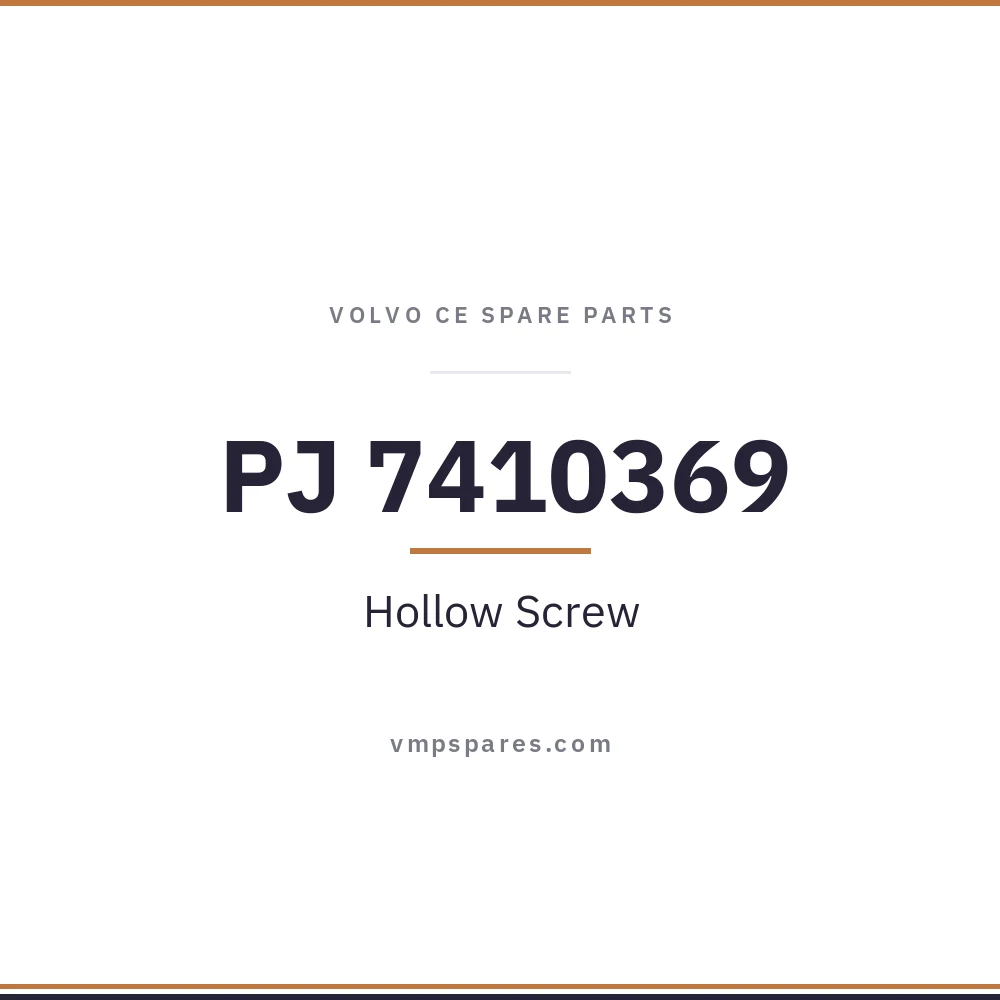 PJ 7410369 – Hollow Screw
