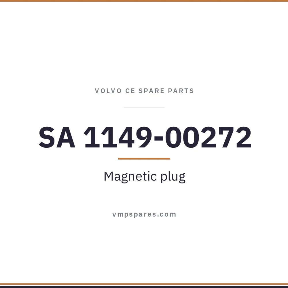 SA 1149-00272 – Magnetic plug