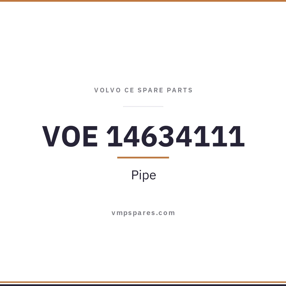 VOE 14634111 – Pipe
