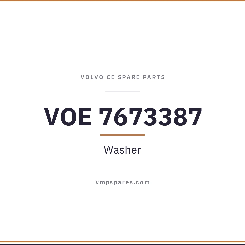 VOE 7673387 – Washer