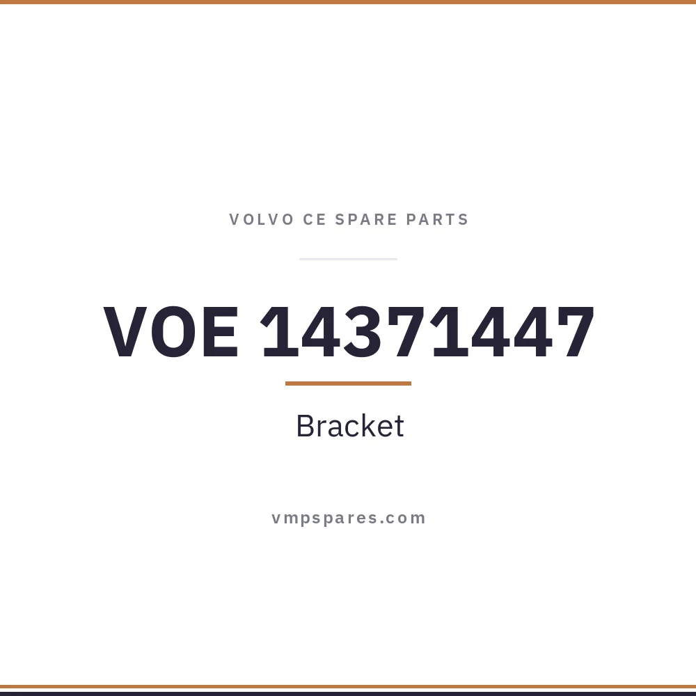 VOE 14371447 – Bracket