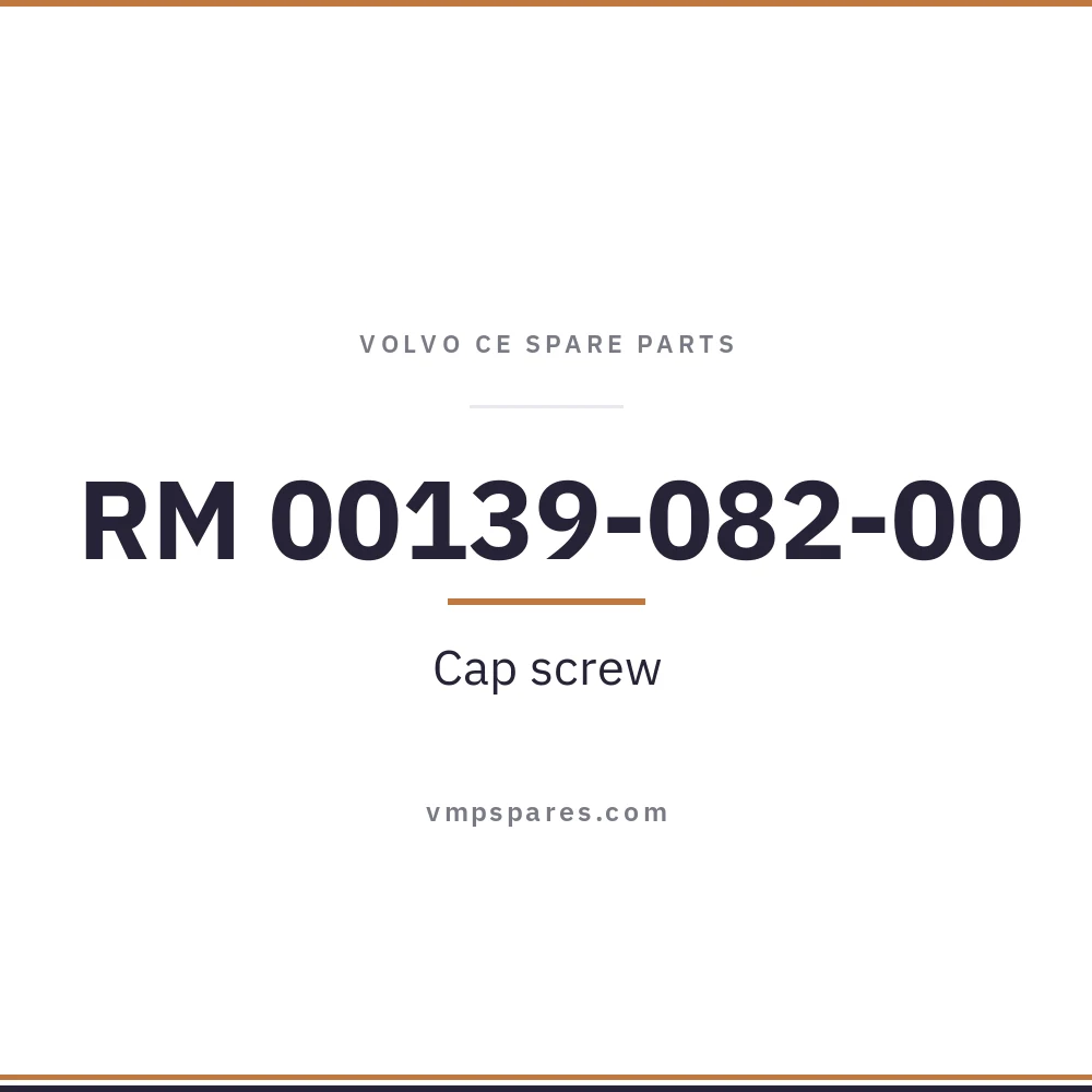 RM 00139-082-00 – Cap screw