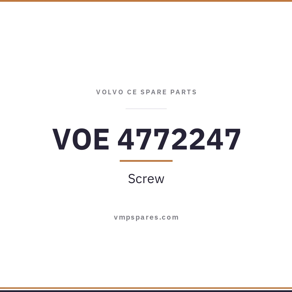 VOE 4772247 – Screw