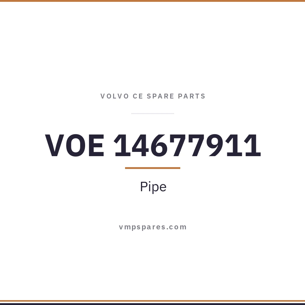 VOE 14677911 – Pipe