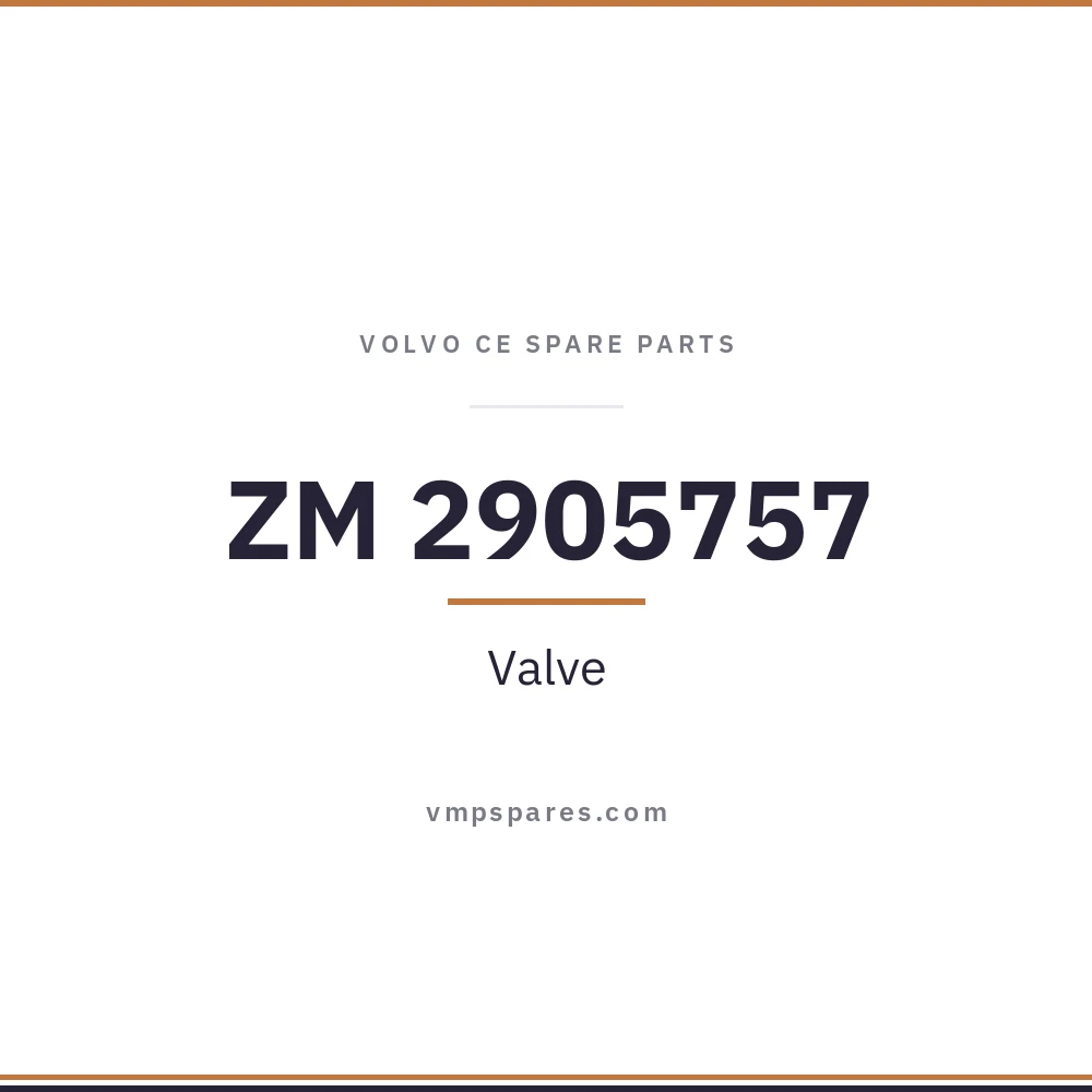 ZM 2905757 – Valve