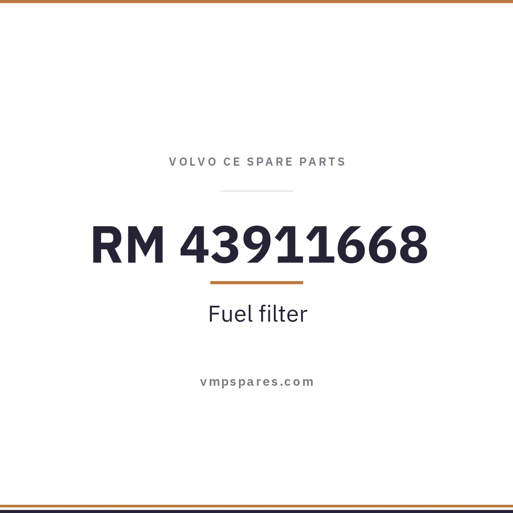 RM 43911668 – Fuel filter