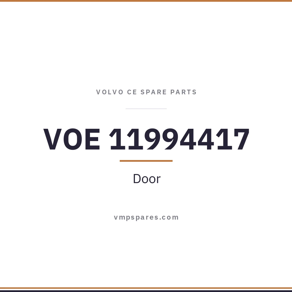 VOE 11994417 – Door