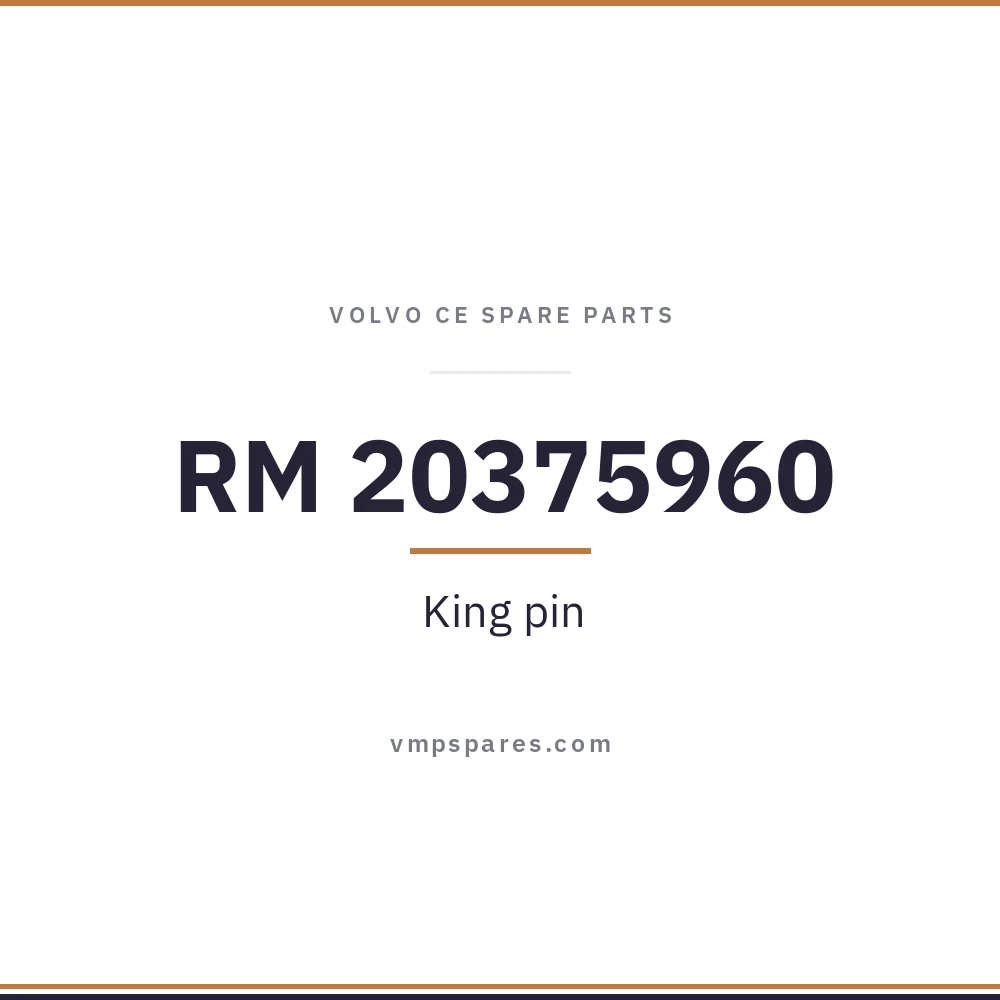 RM 20375960 – King pin